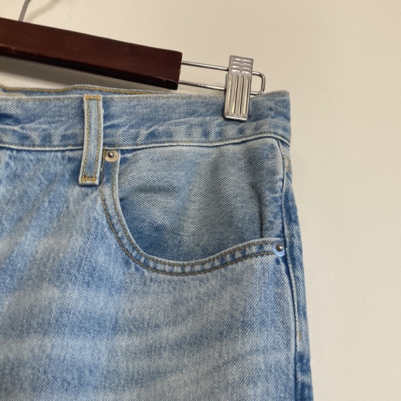 Everlane The 90s Cheeky Jean Womens 31 Ankle Light Blue High Waist Straight Leg - Picture 7 of 13